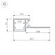 Профиль Arlight FANTOM-BENT-W12-TOP-EDGE-2000 ANOD 040328(1)
