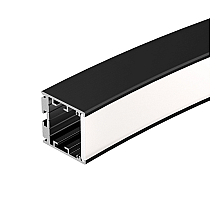 Алюминиевый профиль Arlight SL-ARC-3535-D320-N90 BLACK (260мм, дуга 1 из 4) 032677