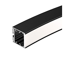 Алюминиевый профиль Arlight SL-ARC-3535-D320-N90 BLACK (260мм, дуга 1 из 4) 032677