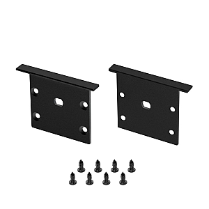 Заглушка Arlight LINIA45-F-TRAY BLACK с отверстием (Алюминий) 062739