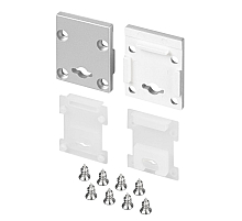 Заглушка Arlight FLOOR22-H27 c отверстием (Пластик) 062601
