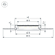 Профиль Arlight SL-LINIA40-FANTOM-2000 ANOD (Алюминий) 063907
