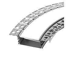 Профиль Arlight FANTOM-BENT-W49-SIDE-2000 ANOD 046423