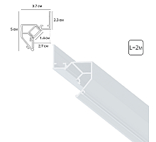 Теневой профиль под натяжной потолок Arte Lamp Gap A680233