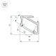 Алюминиевый профиль Arlight ALM-V60-2020 ANOD Black 026694(1)