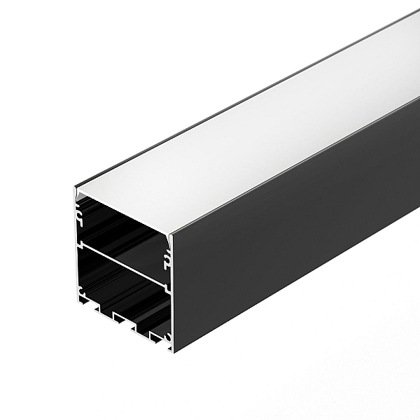 Алюминиевый профиль Arlight LINE-M-5050-2000 BLACK 053403