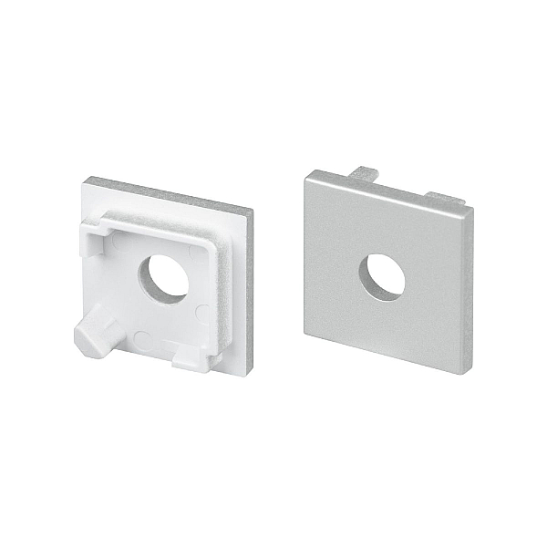 Заглушка Arlight SL-KANT-H16-S10 SQUARE с отверстием 053567