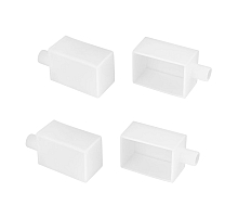 Заглушка Arlight WPH-FLEX-3020-90 WHITE с отверстием (Пластик) 062647