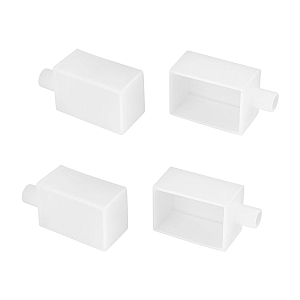 Заглушка Arlight WPH-FLEX-3020-90 WHITE с отверстием (Пластик) 062647