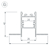 Профиль Arlight SL-Comfort22-Fantom-2000 Anod 033275