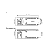 Профиль Arlight KLUS-GLASS-56-2000 ANOD 019193