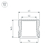 Алюминиевый профиль Arlight LINE-1715-2000 WHITE 044259(1)