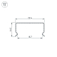 Профиль Arlight гибкий WPH-FLEX-2020-1000 (Сталь) 062625