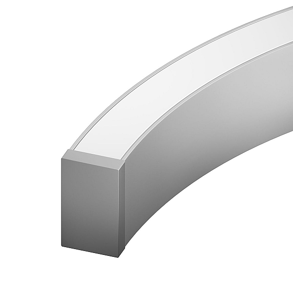 Профиль Arlight LINE-3560-BENT-SIDE-2000 ANOD (Алюминий) 062978