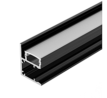Алюминиевый профиль Arlight WALL-2228-2000 ANOD BLACK 050488