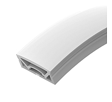 Силиконовый профиль Arlight WPH-FLEX-5025-TOP-S23-10m WHITE 050136