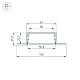 Профиль Arlight LINIA60-FANTOM-3000 ANOD 046410