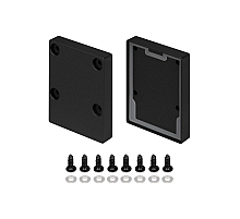 Заглушка Arlight IP-LINE-4050 BLACK глухая (Металл) 055282