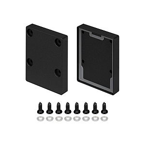 Заглушка Arlight IP-LINE-4050 BLACK глухая (Металл) 055282