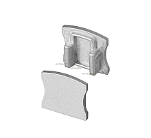Заглушка Arlight ALU-SLIM-H15 глухая 019448