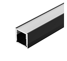 Профиль Arlight SL-SLIM20-H20-3000 BLACK (BY) (Алюминий) 064824