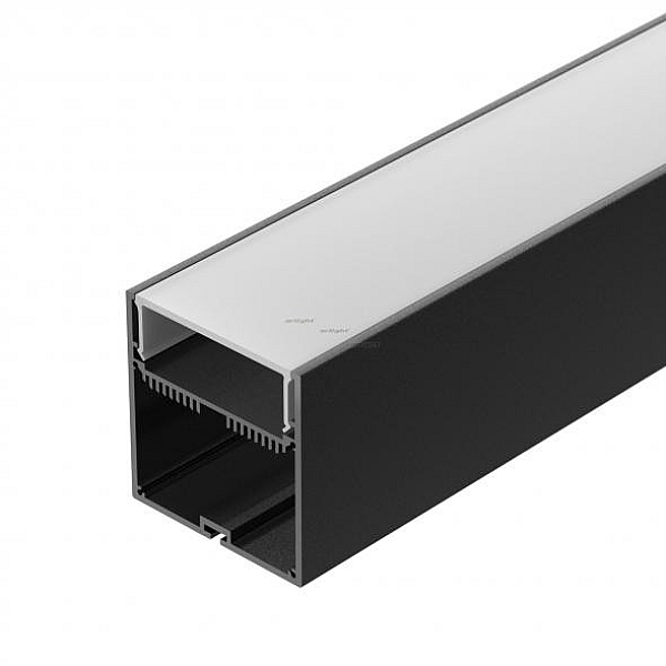 Профиль с рассеивателем Arlight SL-LINE-7477-2500 BLACK+OPAL 027991