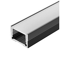 Алюминиевый профиль Arlight SL-SLIM20-H13-2000 BLACK 037112