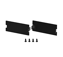 Заглушка Arlight FLOOR60 BLACK глухая 046419