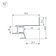 Алюминиевый профиль Arlight СEIL-S18-SHADOW-SIDE-3000 WHITE 050501