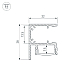Алюминиевый профиль Arlight WALL-2228-2000 ANOD BLACK 050488
