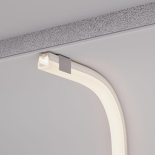 Силиконовый профиль Arlight WPH-FLEX-2020-TOP-S13-20m WHITE (Силикон) 062837