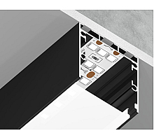 Алюминиевый профиль Ambrella Light Profile System GP2550BK