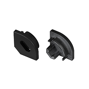 Заглушка с отверстием Arlight SL-KANT-H10 BLACK 049410