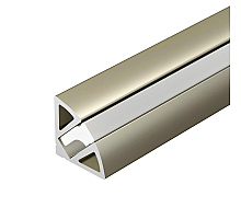 Алюминиевый профиль Arlight SL-KANT-H11-2000 ANOD OLIVE GREY 038197