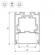 Профиль Arlight S2-Line-5470-2500 Seamless Anod 029440