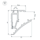 Профиль Arlight SHELF-600-2000 ANOD (Алюминий) 060498