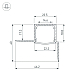 Профиль Arlight FANTOM-W20-H20-EDGE-2000 ANOD 054184