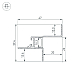 Алюминиевый профиль Arlight СEIL-S12-SHADOW-20-SIDE-3000 WHITE 052241