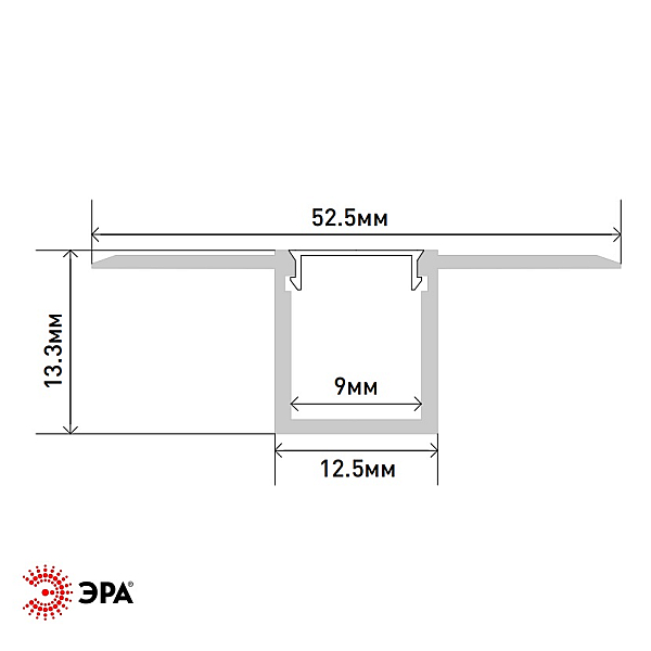 Комплект с анодированным профилем под штукатурку Эра 5313(01) Б0062860