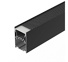 Алюминиевый профиль Arlight LINE-5075-HONEYCOMB-2000 BLACK 044874