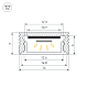 Профиль Arlight SL-SLIM-H7-3000 BLACK (BY) (Алюминий) 064818