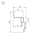 Профиль Arlight STRETCH-SHADOW-2000 WHITE (A2-CONTOUR-PRO) 042559