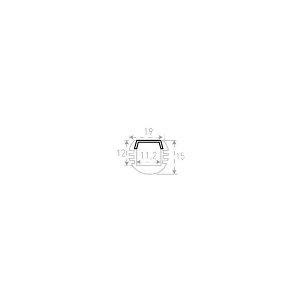 Профиль алюминиевый SWG SF-1915 001761