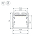 Профиль Arlight SL-LINE-3535-2000 ANOD с рефлектором (Алюминий) 064460