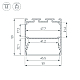 Алюминиевый профиль Arlight LINE-M-5050-2000 BLACK 053403