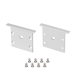 Заглушка Arlight LINIA45-F-TRAY с отверстием (Алюминий) 062740