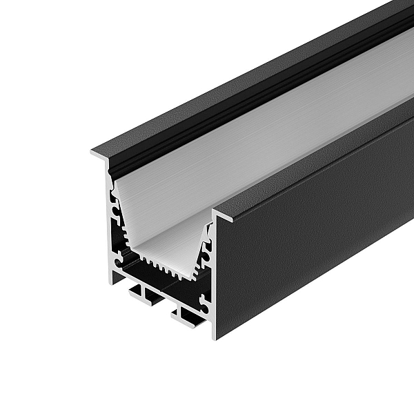 Профиль Arlight LINIA45-F-TRAY-3000 BLACK (Алюминий) 062242