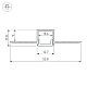 Профиль Arlight FANTOM-W12-2000 ANOD 040325