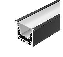 Профиль Arlight LINIA45-F-TRAY-2000 BLACK (Алюминий) 062191
