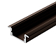 Профиль Arlight LINE-2308-F-2000 ANOD BROWN DEEP (Алюминий) 065811